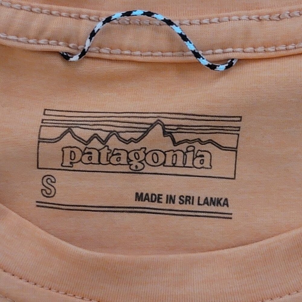 Patagonia Performance Orange Base Layer Women Sma… - image 3